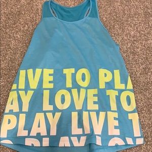 Girls athletic tank